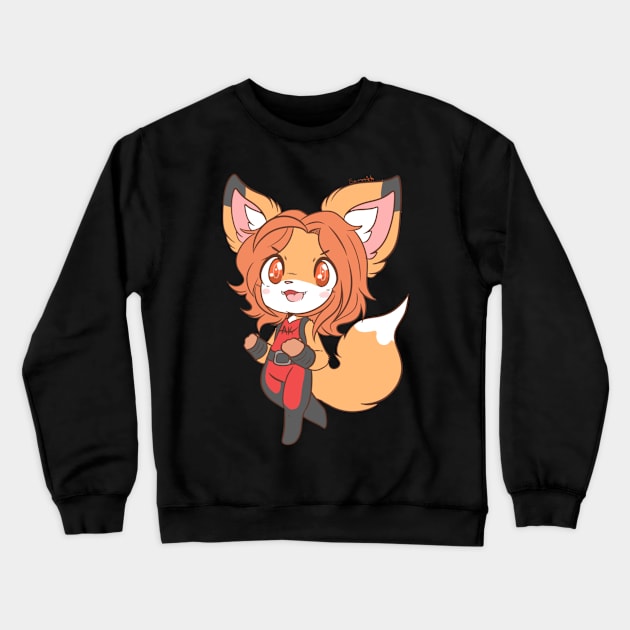 AK Girl (Art by SmolsammichOwO) Crewneck Sweatshirt by Reynard City